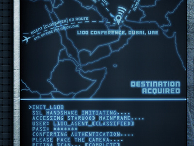 Mission:L100 Console console map pixel secret agent spy
