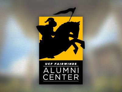 UCF Alumni Center Identity logo orlando ucf