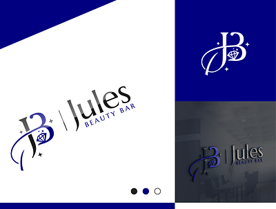 Jules Beauty Bar branding clean design logo luxury minimalist