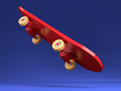 3D skateboard