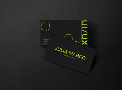 Personal Business Card branding design graphic design illustration logo typography ui ux vector