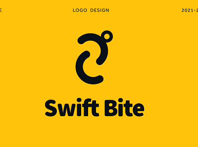 swift bite logo Desing brand branding bussines design logo minimalist modern typography vector