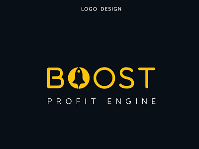 Boost logo Desing brand branding bussines design illustration logo minimalist modern vector