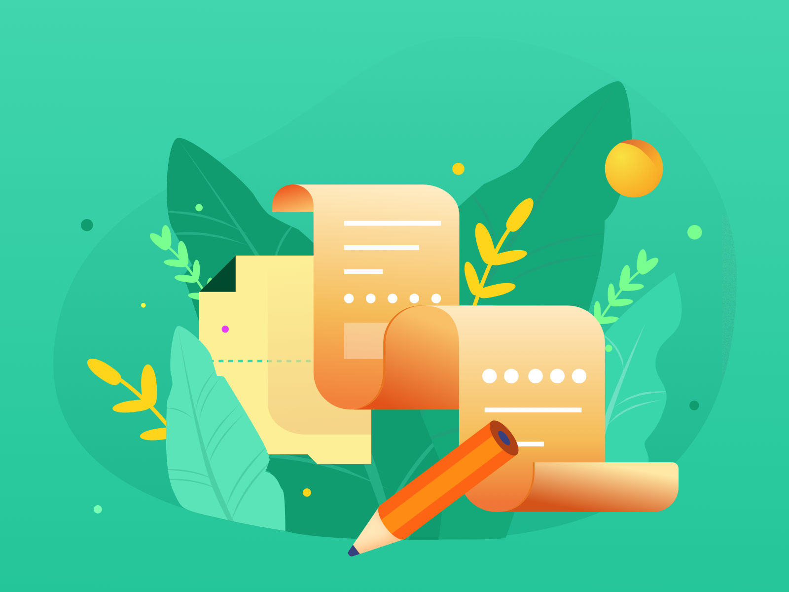 illustration by Peach_Me on Dribbble