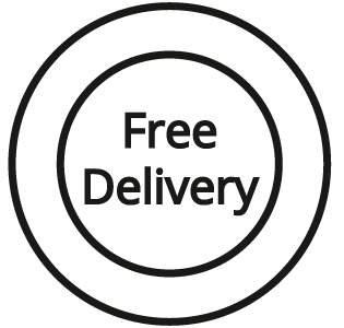 Free delivery graphic