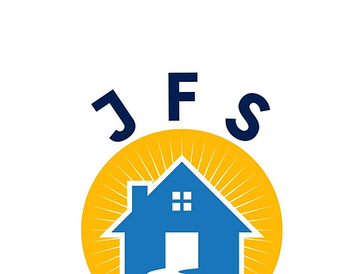 logo J F S HOUSE AND HOME animation branding graphic design logo