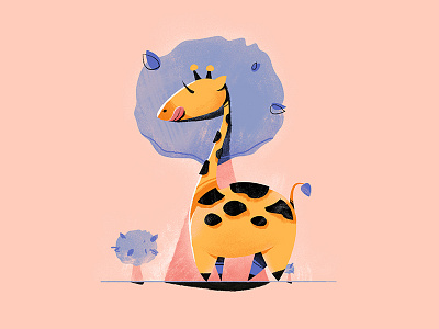 Hide and seek, giraffe version