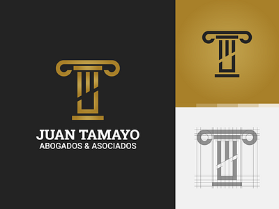 Juan Tamayo Abogados & Asociados brand branding desginer design graphic graphic design logo logotype monogram symbol design