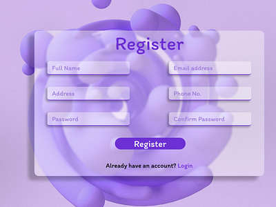 Register Page design graphic design register rockey rockey223 ui web