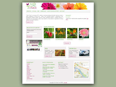 Our Flowers WP Theme florist florist shop flowers theme ui webdesign wordpress wp