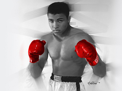 Muhammad Ali illustration