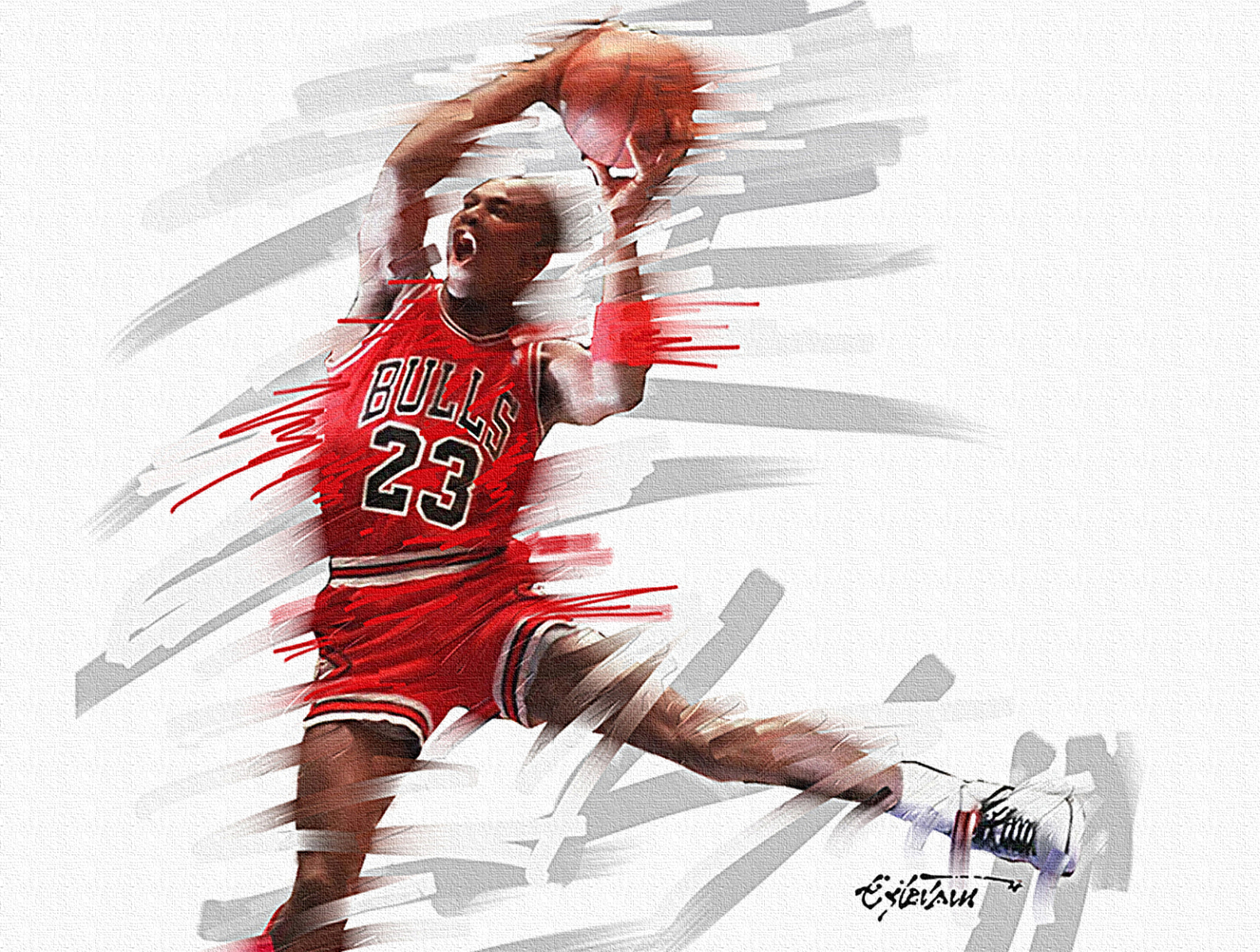 Michael Jordan by Julio Estevam on Dribbble