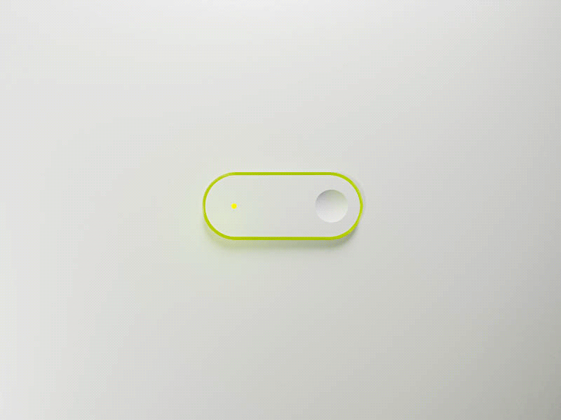 Back to 3d - Switch 3d animation button c4d flat gif glow ios off on render switch