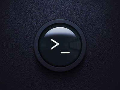 Terminal Icon circle download free freebie icns icon mac osx redesign replacement terminal