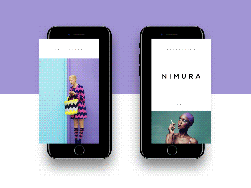 Fashion Magazine App Kit app blog clean download ecommerce fashion free freebie minimal mobile template ui