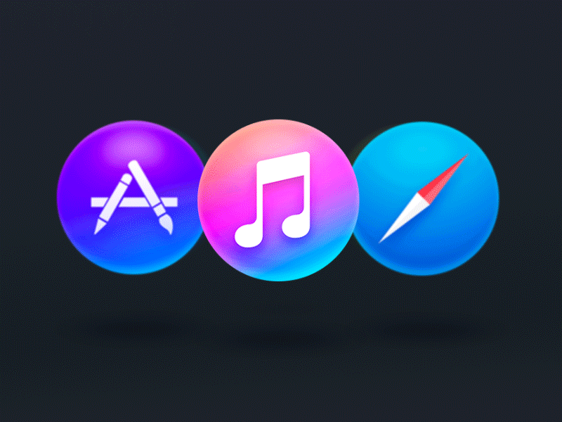 Candy – MacOS Icon Pack download free icon imessage itunes mac os pack replacement safari spotify terminal