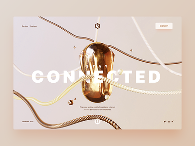 Connected - Landing Page