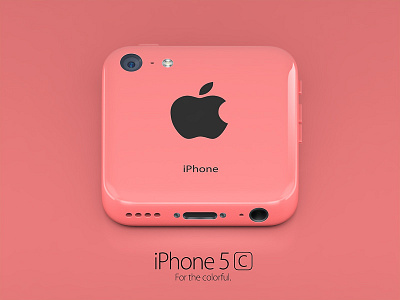 iPhone 5c red icon