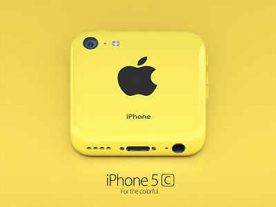 iPhone 5c yellow icon 5c apple icon iphone