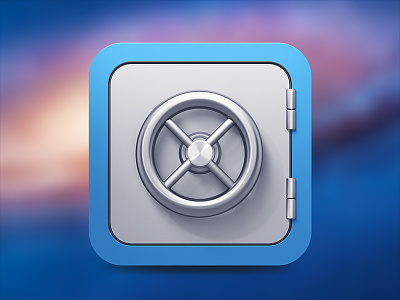 Silverlock icon concept app apple icon lock mac osx silver silverlock vault