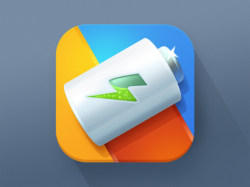 Battery icon by Alexandr Nohrin on Dribbble
