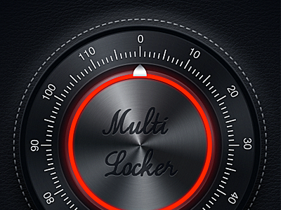 Multilocker app leather locker metal