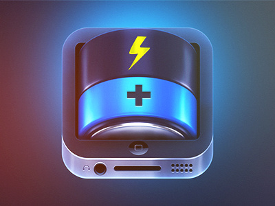 Battery Icon v2 app icon battery icon iphone