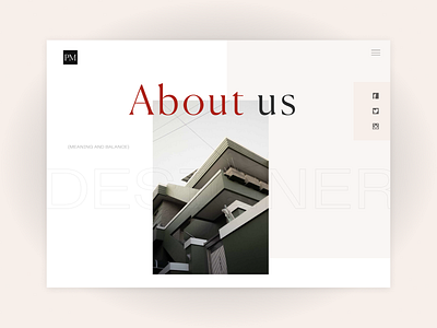 About us Designer about us architect design designer designweb ui ux web