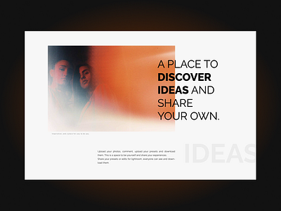 Discover ideas