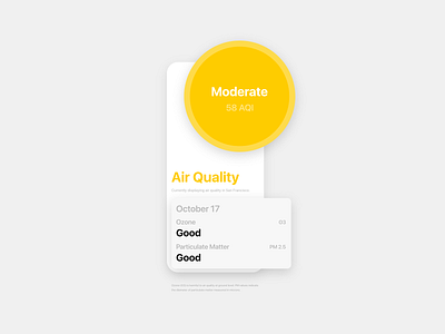 Blaze - Air Quality adobe xd branding design flat ios ui wildfire