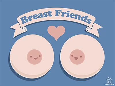 Breast Friends best friends boobs bosom cute friends friendship