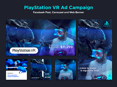 PlayStation VR Facebook Campaign