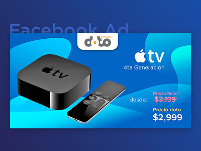 Facebook Ad - Apple TV