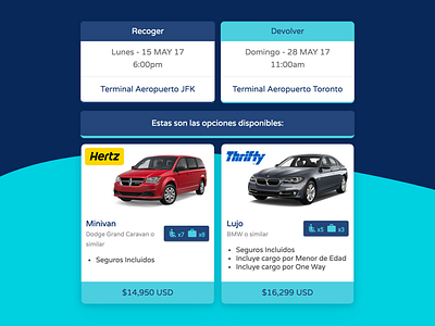Car Rental Email for Travel Agency