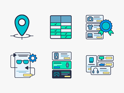 My First Adventure in Icon Design! amazon bestsellers comparison table design filled line flat icon icons line map pin products