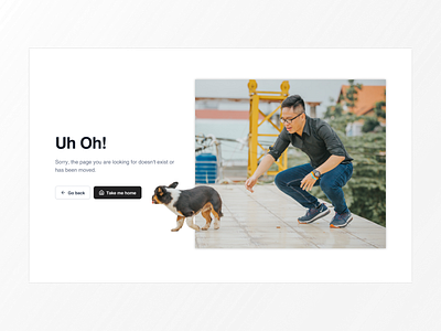 DailyUI #8 - 404 Page