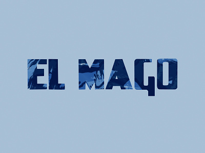 El Mago argentina blue hugo porta lettering logotype los pumas type typography