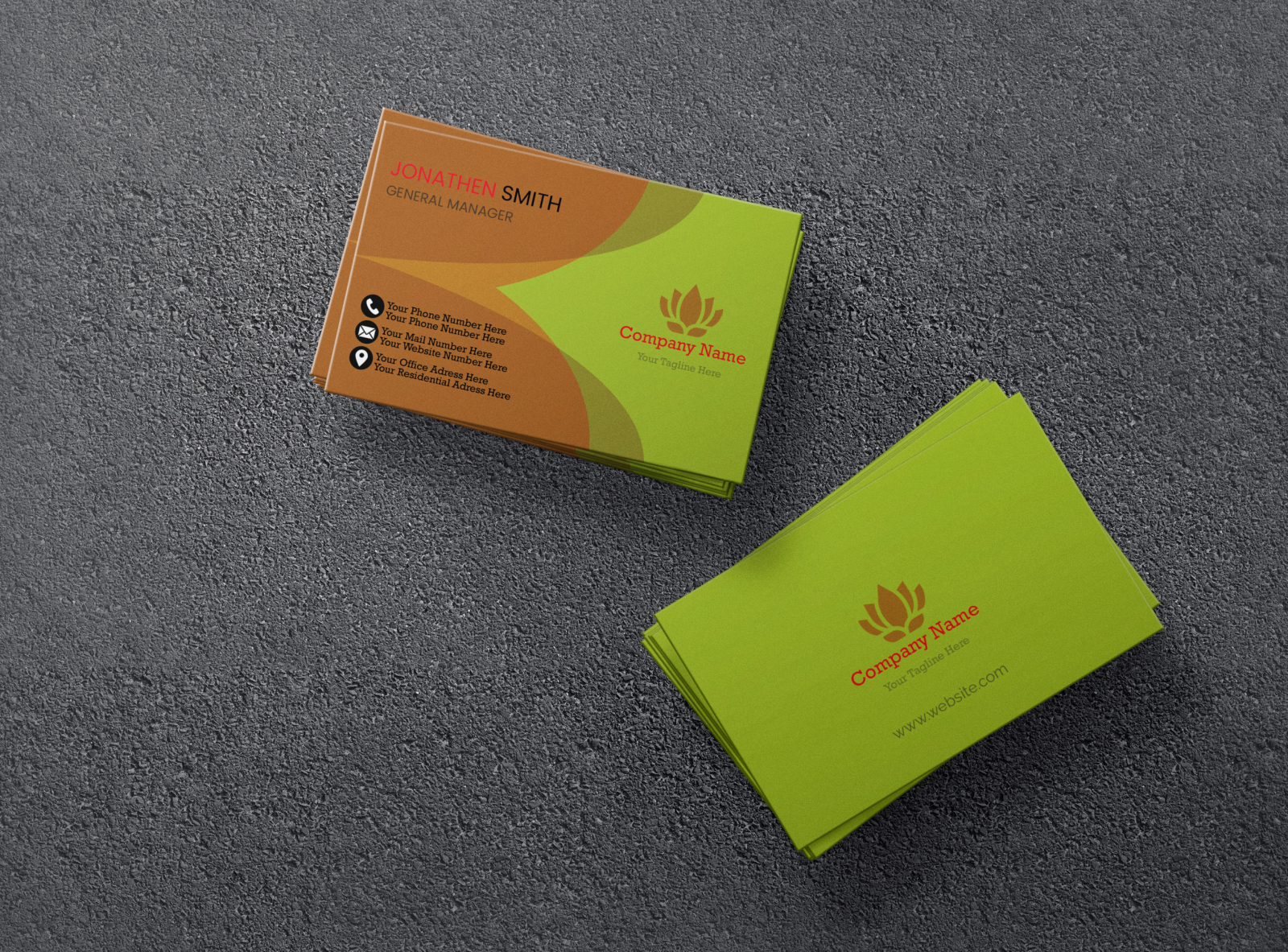 Business Card by Md. Mainuddin Sarkar on Dribbble