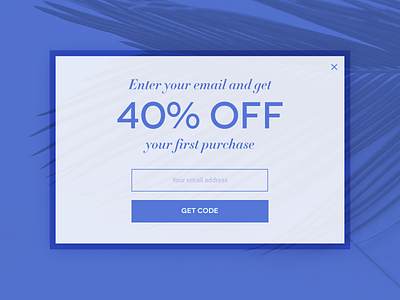 DailyUI #016 - Pop-Up/Overlay