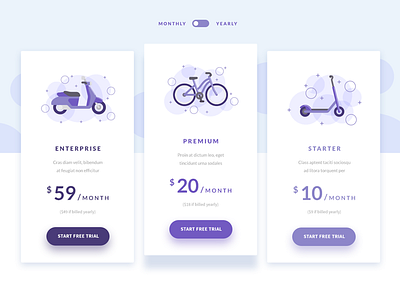 DailyUI #030 - Pricing 030 challange dailyui pricing