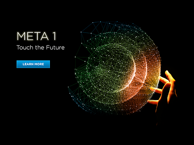 Meta 1 – Touch the Future augmented reality gui interface meta openframeworks spaceglasses virtual reality webdesign