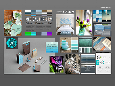 Mood Board creative design gui mood board ui ux