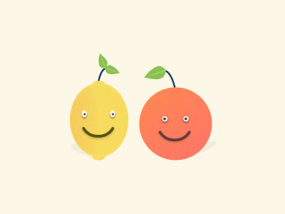 Oranges And Lemons fruit illustrations lemons oranges