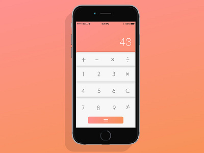 Dailyui004  Calculator