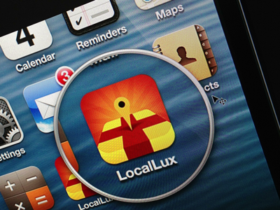 LocalLux Final Render v. 1 app apple icon ios iphone local luxury shopping