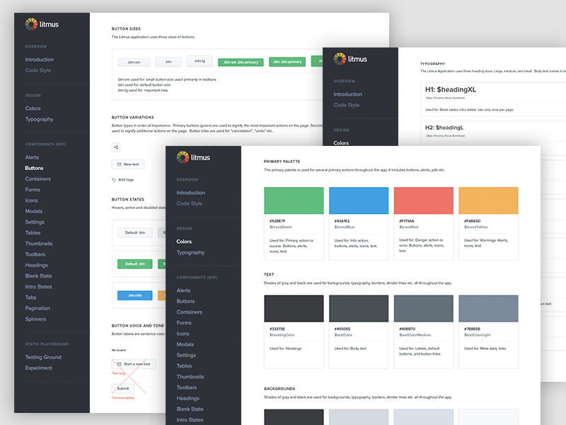Litmus design system