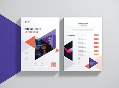 Technologies Experience Brochure brochure brochures catalog catalogue design editorial indesign magazine template