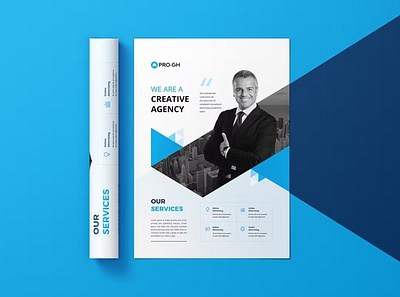 Coroprate Flyer brochure brochures catalog catalogue corporate design editorial flyer indesign