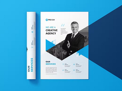 Coroprate Flyer brochure brochures catalog catalogue corporate design editorial flyer indesign