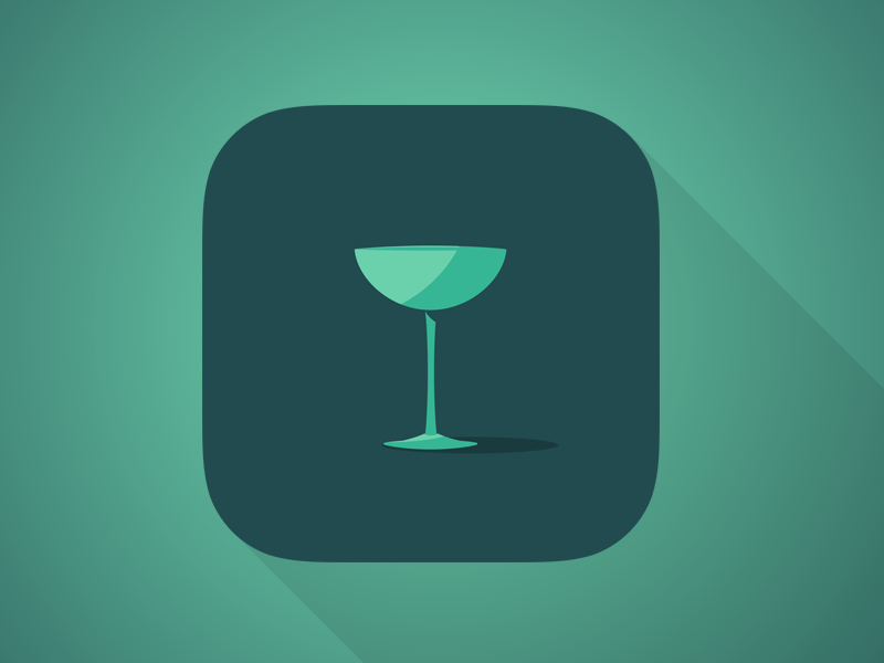 Drink App Icon 2 by Ryan David Koziel on Dribbble